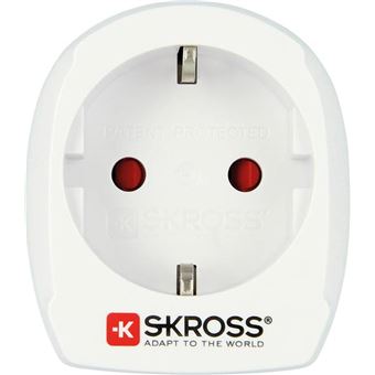 SKROSS Monde & USB 2 En 1 - Adaptateur De Voyage Universel Depuis Et Vers Le Monde - Tension Et Puissance