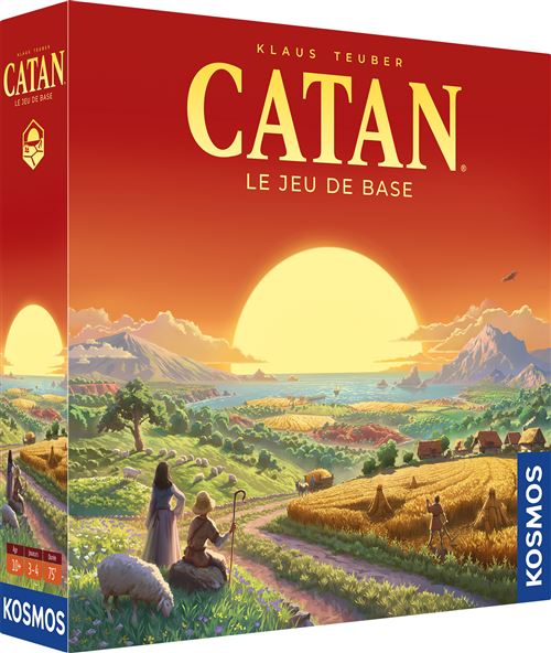 Jeu De Société Asmodee Catan – Stratégie Éco 3 à 4 Joueurs - vue 10