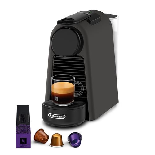 Delonghi Anthracite Mat Cafetière Nespresso De'longhi Essenza Mini En85.bkmt Noir