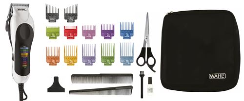 Kit Tondeuse homme Wahl Color Pro Plus 20104.0460 20 pièces Noir et Blanc