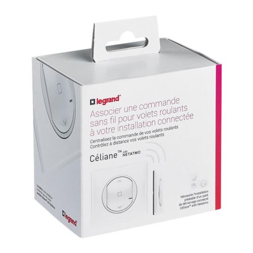 Commande sans fil connectée Legrand Céliane with Netatmo Blanc
