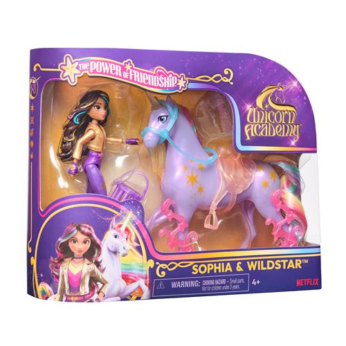 Coffret Poupée et Licorne L’Ecole des Licornes Unicorn Academy Modèle aléatoire