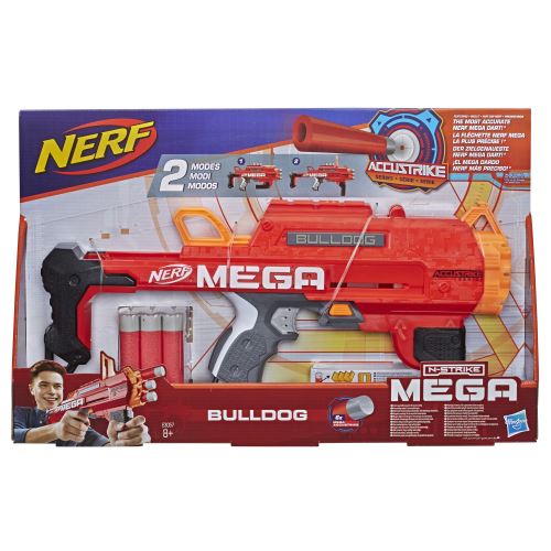 Nerf Mega Bulldog et Fléchettes Nerf Mega Officielles
