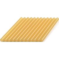 Set de 12 pièces Dremel Batons de colle 2615GG03JA 7 mm 100 mm Jaune transparent