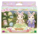 Figurine Sylvanian Families La chasse aux œufs des frères et sœurs Lapin Marguerite