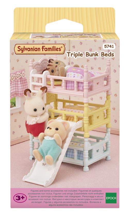 Poupée Epoch d'Enfance Sylvanian Families Les lits superposés