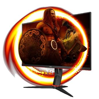 AOC Gaming 27G2SU/BK - Écran LED - jeux - 27" - 1920 x 1080 Full HD (1080p) @ 165 Hz - VA - 350 cd/m² - 1 ms - 2xHDMI, DisplayPort - haut-parleurs