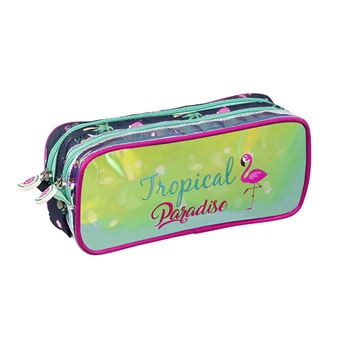 Trousse rectangulaire Viquel Tropical Vibes Bleu