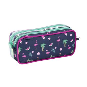 Trousse rectangulaire Viquel Tropical Vibes Bleu