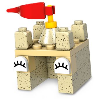 Jeu de construction Mega Bloks Boîte 85 briques Modèle aléatoire