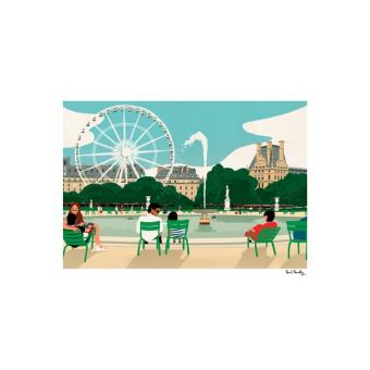 Affiche Sergeant Paper Tuileries A3