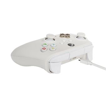 Manette filaire améliorée Xbox ou Xbox Séries X/S Blanc Mistique