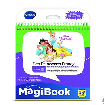 Livre interactif VTech Magibook Les Princesses Disney - 1