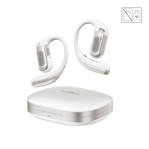 Ecouteurs sans fil à conduction aérienne True Wireless Shokz OpenFit Pro avec réduction de bruit - vue 3