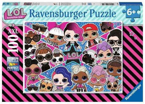 Puzzle 100 pièces XXL Ravensburger LOL Suprise Amies pour la vie !
