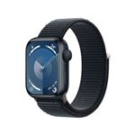 Apple Watch Series 9 GPS 41 mm Boîtier en aluminium minuit avec boucle Sport minuit