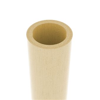 Pailles en Bambou Lund London 4 x 12 mm Beige