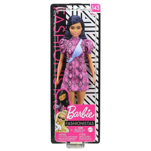 Poupee Barbie Fashionistas Robe Python Poupee Achat Prix Fnac