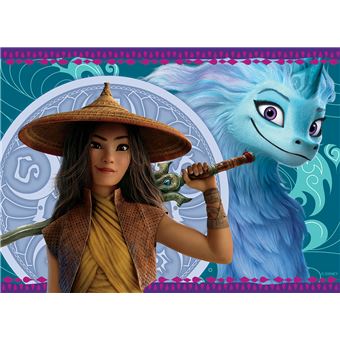 Puzzle enfant 60 pièces Nathan Disney Raya et le dernier dragon