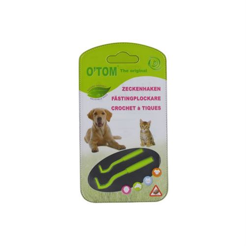 Crochets et pinces anti-tiques O'tom crochet Tick Twister 1 Sachet