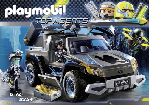 4x4 top agent playmobil