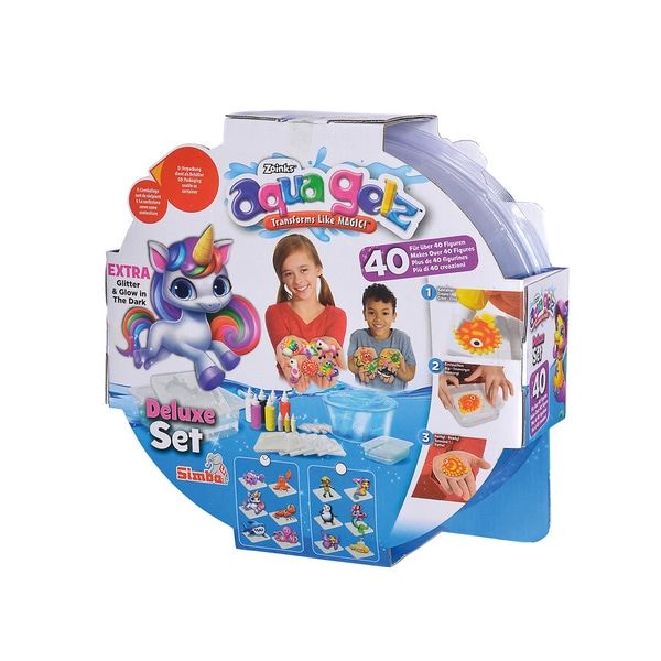 Simba - Aqua Gelz - Set Créatif Deluxe - Kit Créatif Enfant pour