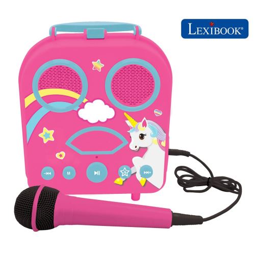 25€ sur Playset Lexibook Karaoke Micro Star Portable Licorne - Autre jeux  éducatifs et électroniques - Achat & prix