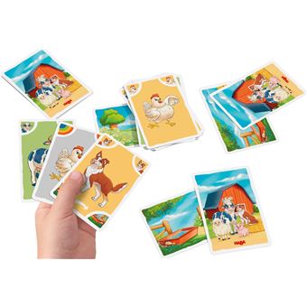 Jeu de cartes Haba Mau Mau Junior A la ferme