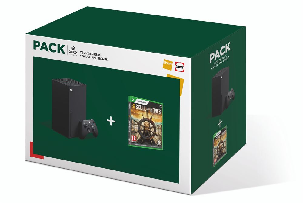 Pack Fnac Console Xbox Series X Noir + Skull and Bones Console Xbox Series Achat & prix fnac