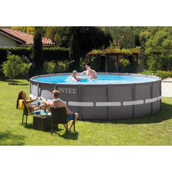 50 Sur Kit Piscine Tubulaire Intex Ultra Frame 28324fr 488 X 122