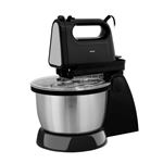 Batteur avec bol Proline HMB400 400 W Argent et Noir