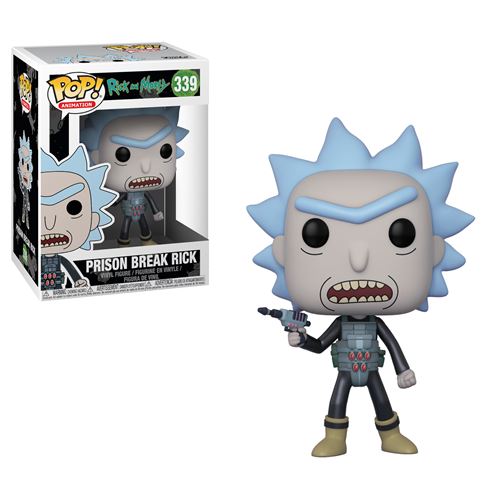 RICK AND MORTY-BOBBLE HEAD POP N°339