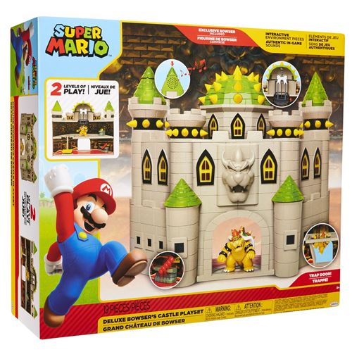 Playset Nintendo Mario Château de Bowser Deluxe - Nintendo