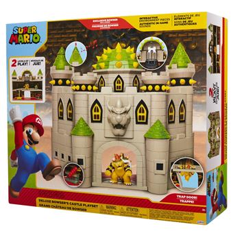 Playset Nintendo Mario Château de Bowser Deluxe