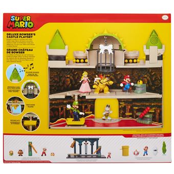 Playset Nintendo Mario Château de Bowser Deluxe