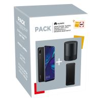 Pack Smartphone Huawei P Smart 2019 Dual Sim 64GB Zwart + Bluetooth Luidspreker Zwart + Wallet Hoes Zwart