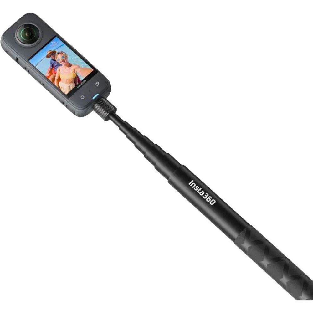 Perche à selfie Insta360 invisible 114 cm Noir