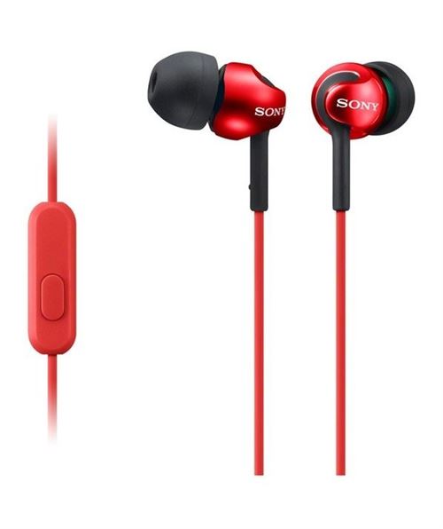 Ecouteurs Intra-Auriculaires Sony MDR-EX110AP – Filaire, Microphone, Isolation Acoustique - vue 7