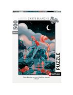 Puzzle 500 Pièces Nathan Minuit Sibylline Meynet Collection Carte blanche