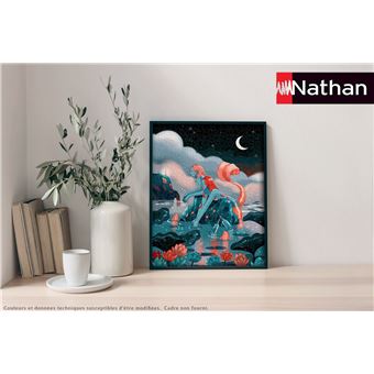 Puzzle 500 Pièces Nathan Minuit Sibylline Meynet Collection Carte blanche