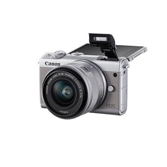 Hybride-Canon-EOS-M100-Blanc-