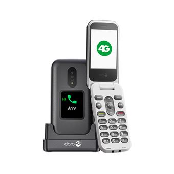 Téléphone portable basique Doro 2880 2,8" 4G Micro SIM Noir - 1