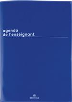 Agenda scolaire Oberthur Enseignant PEFC Boréal Bleu