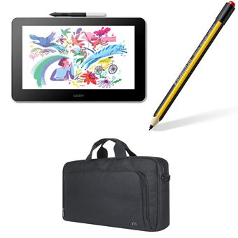 Pack Wacom One 13'' Stylet Digital Staedtler Sacoche Mobilis