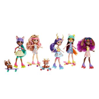 Poupées Enchantimals Pack de 5 skateuses
