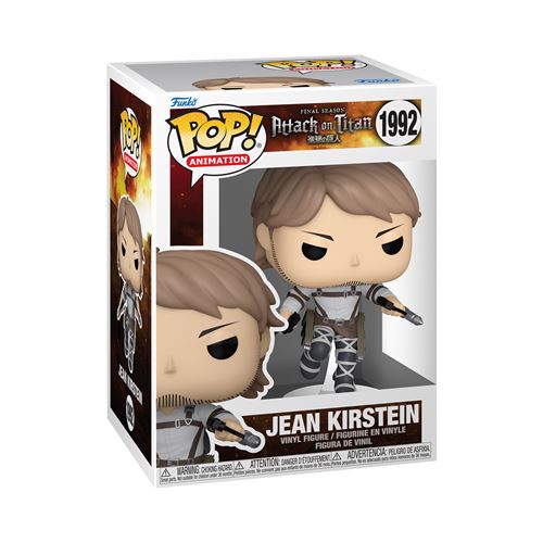 Figurine Funko Pop Animation Attack on Titan Jean Kirstein - vue 1