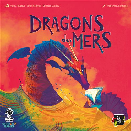 Jeu de Stratégie Gigamic Dragons des Mers – 40 Min, Protection des Royaumes Marins