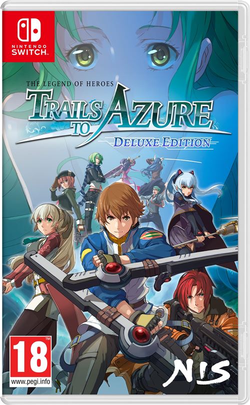 Pochette avant du jeu The Legend of Heroes: Trails to Azure Nintendo Switch