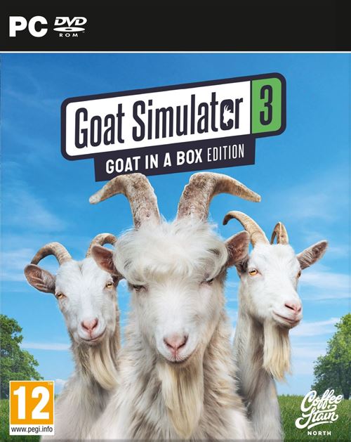 Acheter Goat Simulator 3 – Goat in a Box Edition Collector PC État correct - 57,76 € Goat Simulator 3 – Goat in a Box Edition Collector PC État correct - Koch Media reconditionné disponible sur Fnac