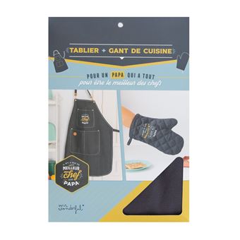 Tablier et gant Mr. Wonderful Meilleur Chef